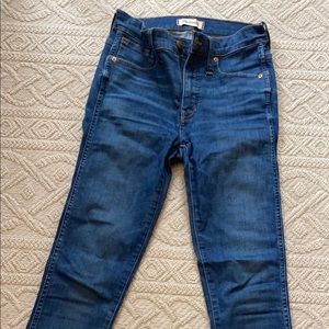 Madewell jeans size 27 skinny